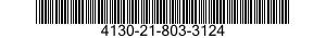 4130-21-803-3124 CYLINDER,REFRIGERANT CHARGING 4130218033124 218033124