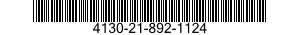 4130-21-892-1124 PLATE 4130218921124 218921124