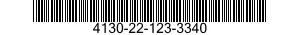 4130-22-123-3340 COMPRESSOR,REFRIGERATION 4130221233340 221233340