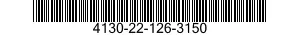 4130-22-126-3150 MOTOR,ALTERNATING CURRENT 4130221263150 221263150