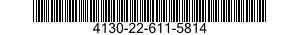 4130-22-611-5814 FILTER ELEMENT,AIR CONDITIONING 4130226115814 226115814