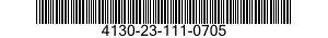 4130-23-111-0705 FILTER ELEMENT,AIR CONDITIONING 4130231110705 231110705