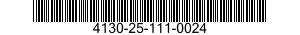 4130-25-111-0024  4130251110024 251110024