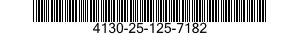 4130-25-125-7182  4130251257182 251257182