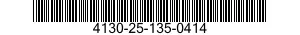 4130-25-135-0414 FILTER ELEMENT,AIR CONDITIONING 4130251350414 251350414
