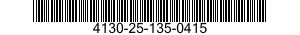 4130-25-135-0415 FILTER ELEMENT,AIR CONDITIONING 4130251350415 251350415