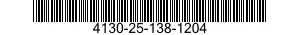 4130-25-138-1204  4130251381204 251381204