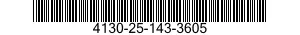 4130-25-143-3605 FILTER ELEMENT,AIR CONDITIONING 4130251433605 251433605