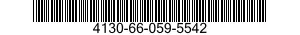 4130-66-059-5542  4130660595542 660595542