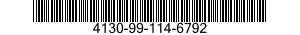 4130-99-114-6792 FILTER ELEMENT,AIR CONDITIONING 4130991146792 991146792