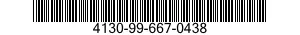 4130-99-667-0438 FILTER ELEMENT,AIR CONDITIONING 4130996670438 996670438