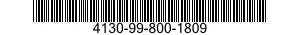 4130-99-800-1809  4130998001809 998001809