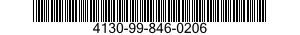 4130-99-846-0206 PEDESTAL,MOTOR 4130998460206 998460206