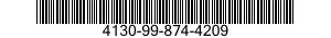 4130-99-874-4209 FILTER ELEMENT,AIR CONDITIONING 4130998744209 998744209