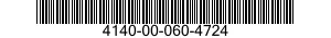 4140-00-060-4724  4140000604724 000604724
