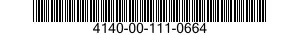 4140-00-111-0664  4140001110664 001110664