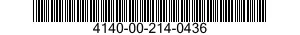 4140-00-214-0436  4140002140436 002140436