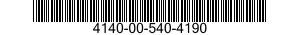 4140-00-540-4190  4140005404190 005404190