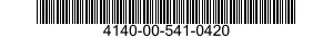 4140-00-541-0420  4140005410420 005410420