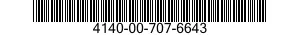 4140-00-707-6643  4140007076643 007076643