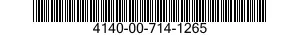 4140-00-714-1265  4140007141265 007141265