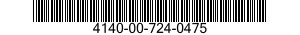 4140-00-724-0475  4140007240475 007240475