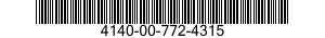 4140-00-772-4315  4140007724315 007724315
