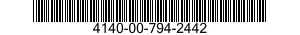 4140-00-794-2442 IMPELLER,FAN,CENTRIFUGAL 4140007942442 007942442
