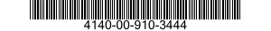 4140-00-910-3444  4140009103444 009103444