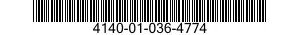 4140-01-036-4774  4140010364774 010364774