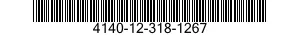 4140-12-318-1267 FAN,CENTRIFUGAL 4140123181267 123181267