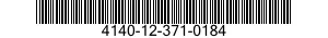 4140-12-371-0184 FAN,VENTILATING 4140123710184 123710184