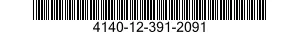 4140-12-391-2091 FAN,VENTILATING 4140123912091 123912091