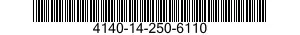 4140-14-250-6110 FAN,CENTRIFUGAL 4140142506110 142506110