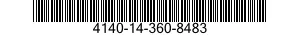 4140-14-360-8483 FAN,VANEAXIAL 4140143608483 143608483
