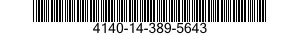 4140-14-389-5643 FAN,VANEAXIAL 4140143895643 143895643