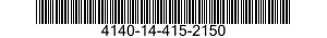 4140-14-415-2150 FAN,CENTRIFUGAL 4140144152150 144152150