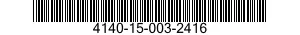4140-15-003-2416 FAN,TUBEAXIAL 4140150032416 150032416
