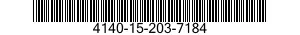4140-15-203-7184 FAN,VENTILATING 4140152037184 152037184