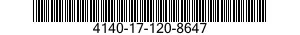 4140-17-120-8647 VENTILATOR 4140171208647 171208647