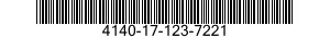 4140-17-123-7221 FAN,VENTILATING 4140171237221 171237221