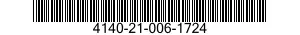 4140-21-006-1724  4140210061724 210061724
