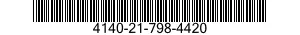 4140-21-798-4420 IMPELLER,FAN,CENTRIFUGAL 4140217984420 217984420