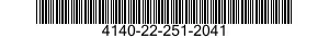 4140-22-251-2041  4140222512041 222512041