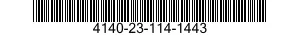 4140-23-114-1443 FAN,CENTRIFUGAL 4140231141443 231141443