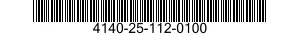 4140-25-112-0100  4140251120100 251120100