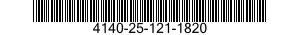 4140-25-121-1820 VIFTE 4140251211820 251211820