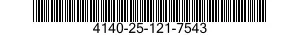 4140-25-121-7543  4140251217543 251217543