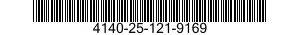 4140-25-121-9169  4140251219169 251219169