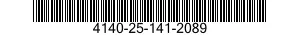 4140-25-141-2089 FAN,VENTILATING 4140251412089 251412089